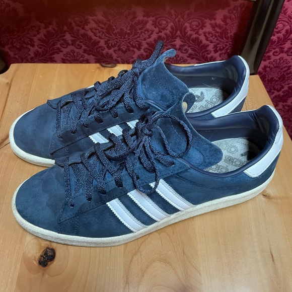 Adidas Blue Suede Campus 80’s Men’s size 10 - Picture 2 of 9